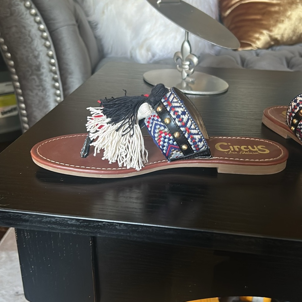 Circus by Sam Edelman Colorful Tassel Sandals - Picture 3 of 12